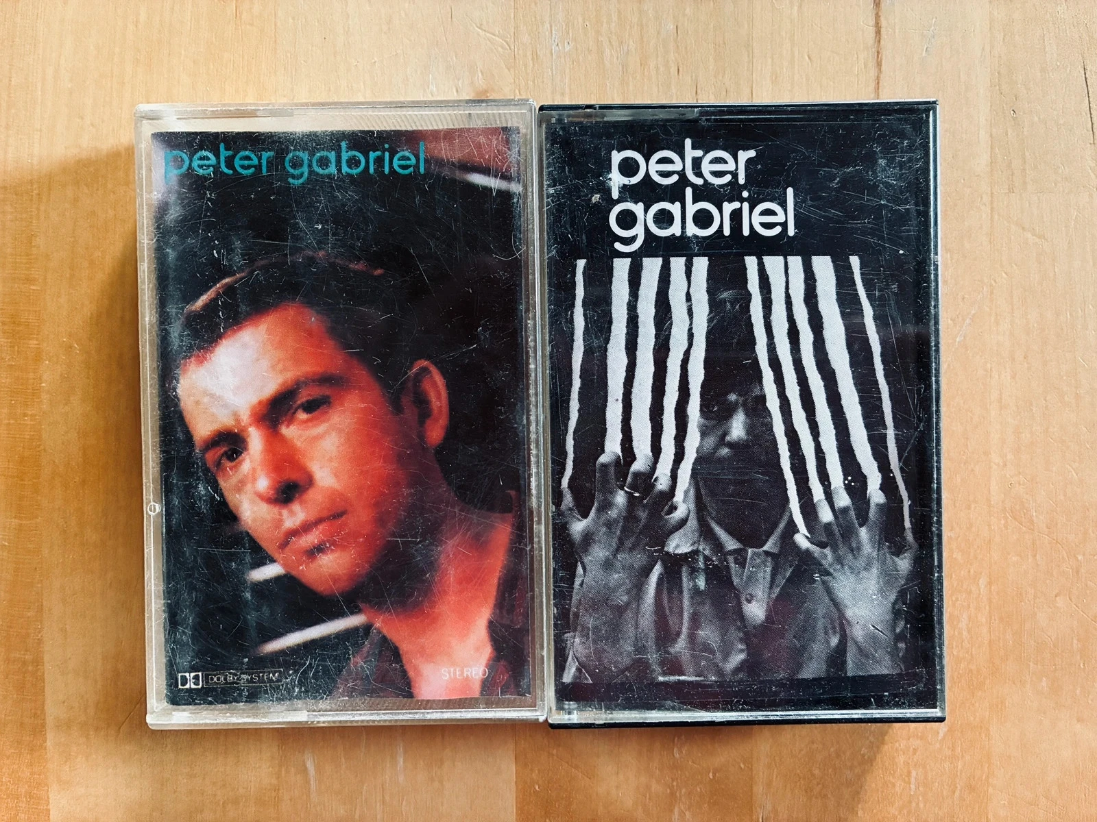 Lot 2 cassettes audio Peter Gabriel.